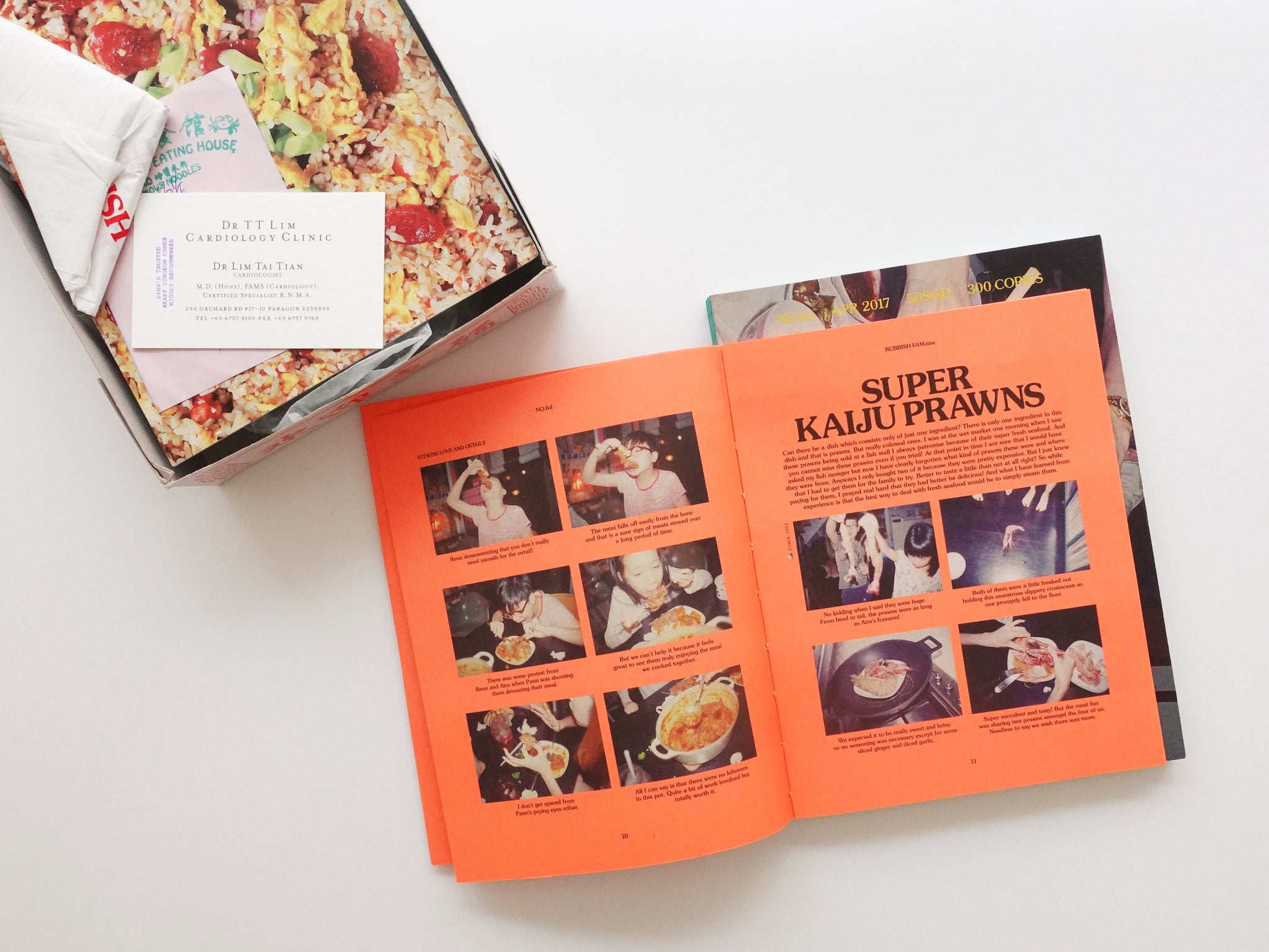 RUBBISH FAMzine No. 6: An Emojious Odyssey of the Gluttonous Omnivores