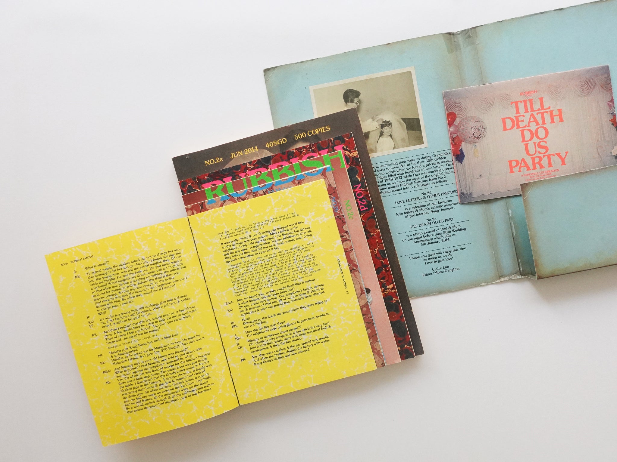 RUBBISH FAMzine No. 2: Till Death Do Us Part